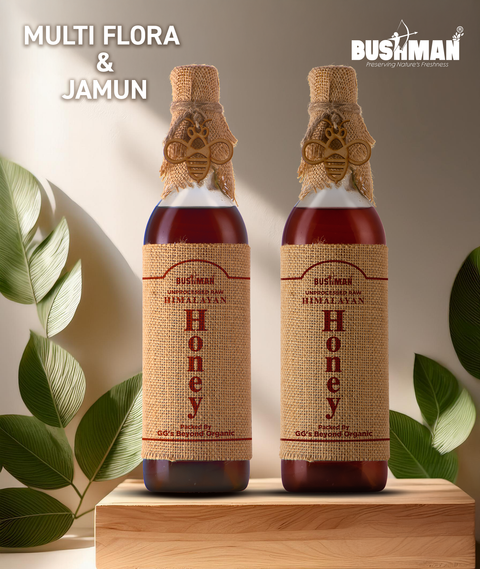 BUSHMAN® Honey 1kg Each Combo (Multiflora-Jamun)